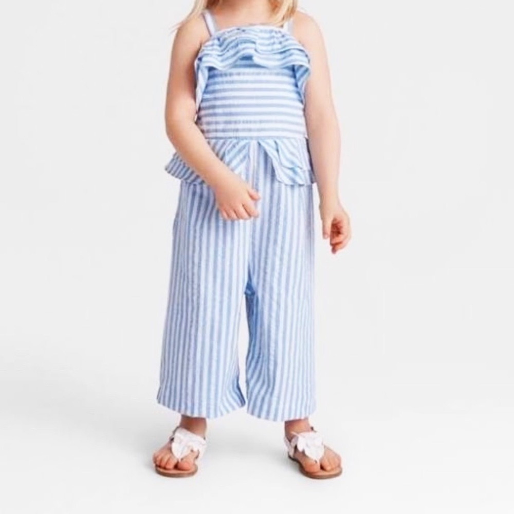 Oshkosh kids Toddler striped long pant romper